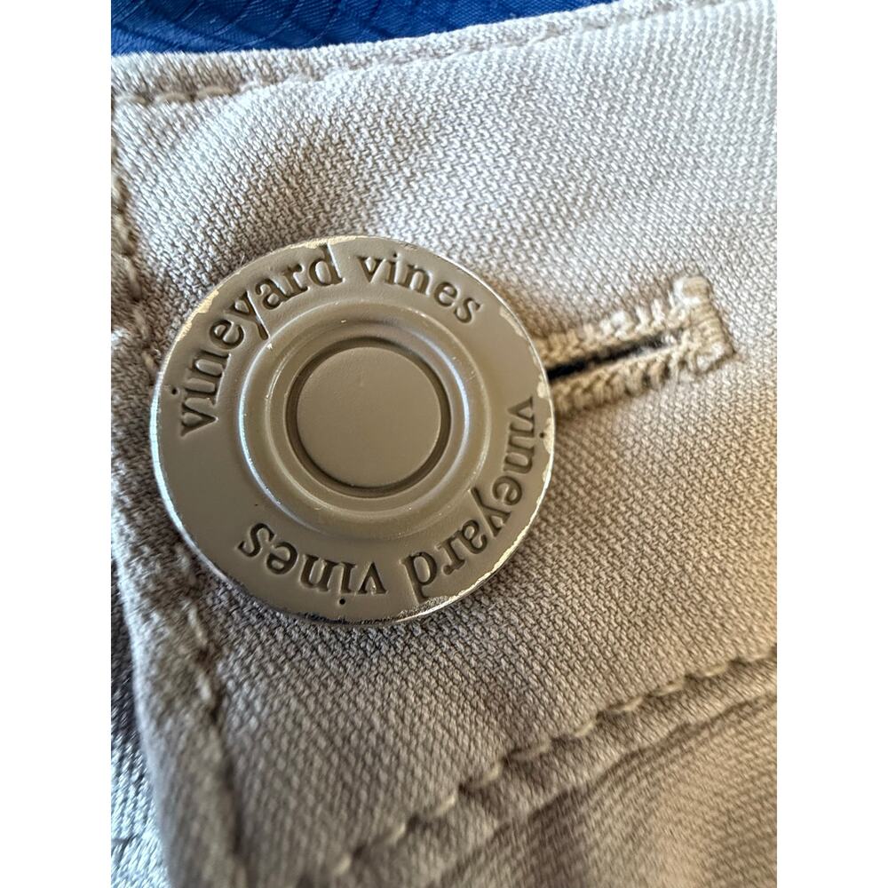 Vineyard Vines 5-Pocket Performance On The Go Straight Fit Pants Mens 28x30 Tan - Picture 5 of 10